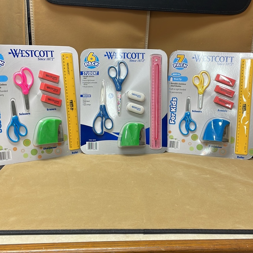 Westcott Back To School Supplies Packs